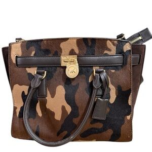 Michael Kors Calf Hair Camo Bag
